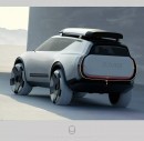 Saab Rover EV rendering by z__gravity