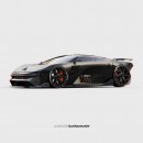 Lucid EV Hypercar rendering by jahangirgahramanov