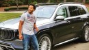 Rapper / actor Ludacris shows off his just-delivered 2021 Mercedes Maybach GLS 600
