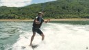 Riding the wake wave