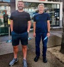 Harrison Ford at the Sigma Sports store in London