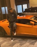 Lys Mousset's Lamborghini Aventador smashed into several parked cars in Sheffield