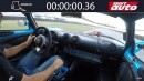 BMW M2 CS vs. Lotus Exige 410 Sport vs. Porsche Cayman GT4 Hockenheim GP track battle