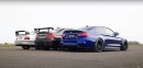 M4 Drag Races Two Older Bimmers, It's All About the Money