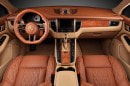 Macan URSA by Topcar Has Gold-Colored Carbon Fiber and Wood Interior