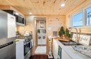 Winter Wonderland is a custom Basecamp tiny house for the Xmas lover in you