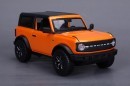 Maisto teaser for 1:24 scale models of 2021 Ford Bronco
