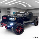 Lifted Ram HD Forgiato G1 for NFL's Maliek Collins by 713 Motoring