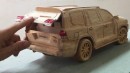 Man Builds Detailed Toyota Land Cruiser Out of Wood