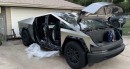 Tesla Cybertruck totaled