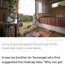 Brian McNeil started living in a tiny home in his 80s