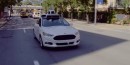 Self-driving Ford Fusion used by Uber