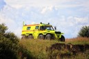 The Shaman-M ambulance is built on the Shaman ATV, the 8x8 expedition vehicle from Avtoros