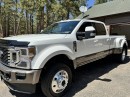 2022 Ford F-450 Super Duty King Ranch Crew Cab dually in Star White