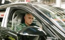Jose Mourinho visiting the Jaguar Solihull plant