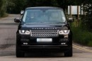 Ryan Giggs in his Range Rover