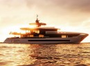 Mangusta Oceano 39 is an ocean-going glass villa with 2 infinity pools and very elegant interiors
