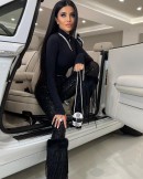 Leyla Milani and Rolls-Royce Phantom Drophead Coupe
