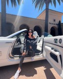 Leyla Milani and Rolls-Royce Dawn