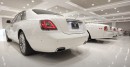All-White Rolls-Royce Garage