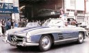 Manuel Fangio's personal Mercedes-Benz 300 SL Roadster is for sale at RM Sotheby's