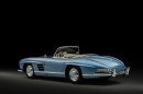 Manuel Fangio's personal Mercedes-Benz 300 SL Roadster is for sale at RM Sotheby's