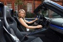 Maria Sharapova Takes a Drive in the New Porsche Boxster Spyder
