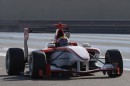 Mark Webber at the Paul Ricard test