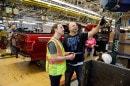 Mark Zuckerberg visits Ford Rouge Assembly Plant (Dearborn, Michigan)