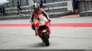 2015 Sepang Test 1 day 3, Pedrosa re-entering the box