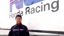 Valencia 2014, Aoyama is the new HRC test pilot