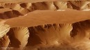 Noctis Labyrinthus region on Mars