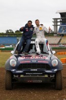 Martin Tomczyk Driving the MINI ALL4 Racing