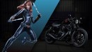 Marvel Superheroes Harley-Davidson motorcycles