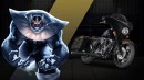 Marvel Superheroes Harley-Davidson motorcycles