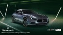 Maserati Ghibli and Levante on Leasys Miles subscription service
