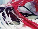 Maserati Ghibli gets pantyhose wrap