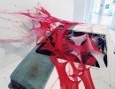 Maserati Ghibli gets pantyhose wrap