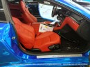 Maserati GranTurismo MC Wrapped in Chrome Blue