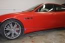 Maserati Quattroporte Wrapped in Matte Red