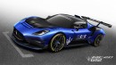 Maserati teases upcoming MC20 GT2 race car