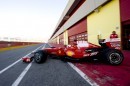 Massa takes the F60 for its first drive