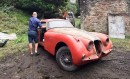 barn-found classic cars in Scotland
