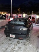 ICE vehicle blocking Supercharger station in en masse ICEing incident in Alberta, Canada