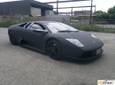 Matte Black Lamborghini Murcielago