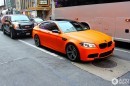 Matte Fire Orange BMW M5