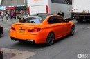 Matte Fire Orange BMW M5