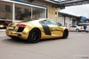Matte Gold Audi R8