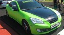 Matte Green Hyundai Genesis Coupe