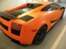 Matte Orange Lamborghini Gallardo Superleggera